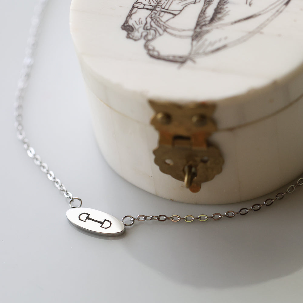 "The Annabelle" Dainty Snaffle Necklace