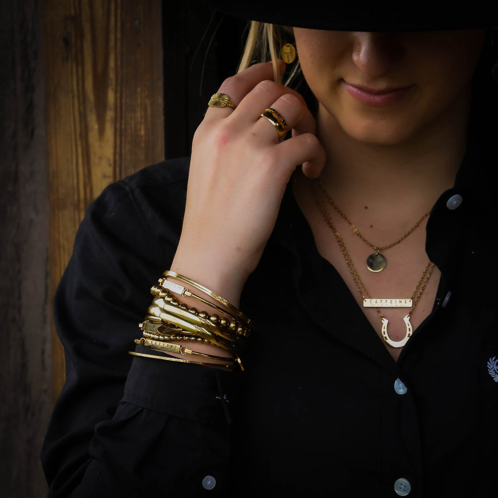 Horse Girl Bar Bracelet