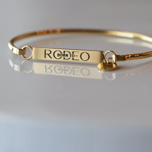 Born to Rodeo Bar Bracelet