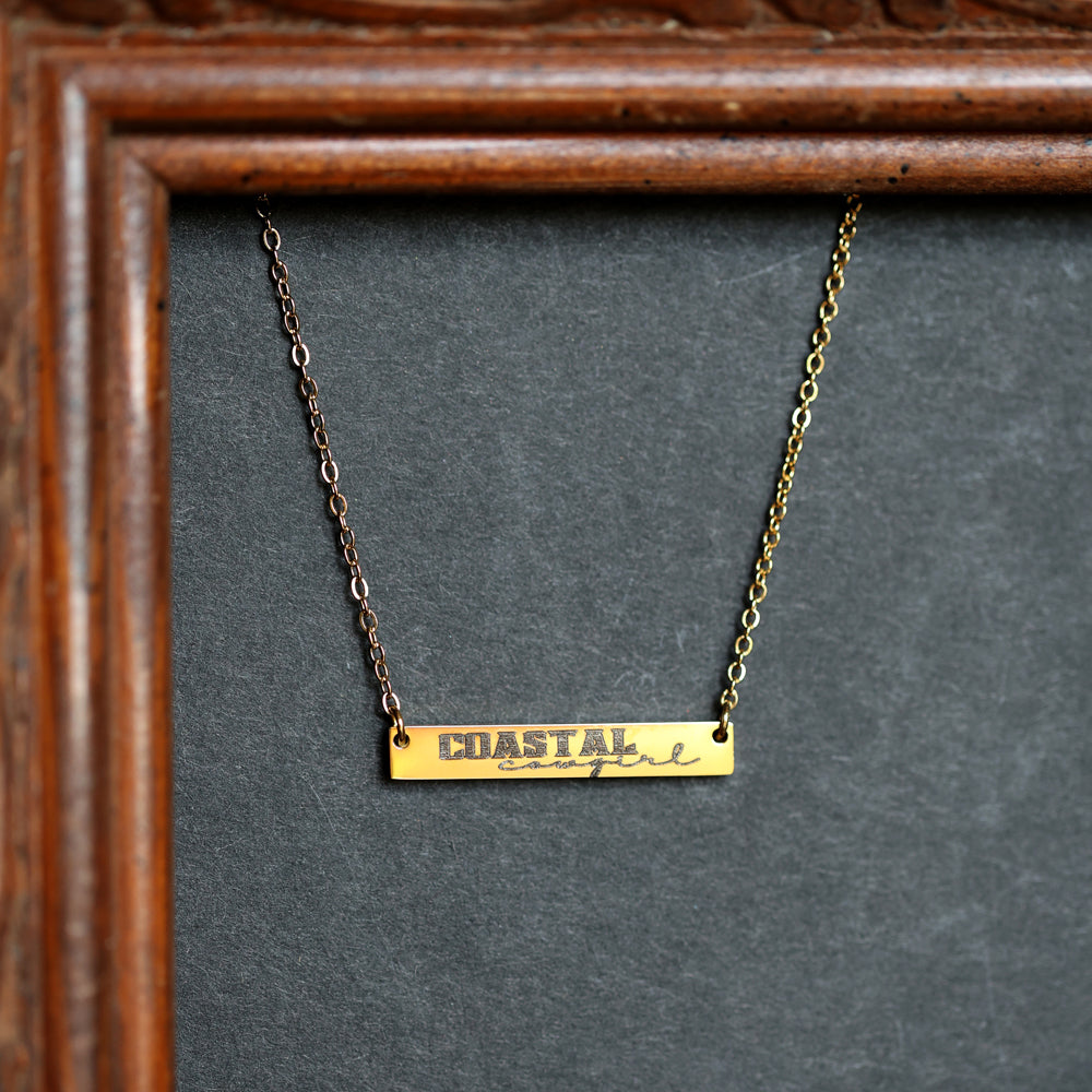 'Coastal Cowgirl' Bar Necklace