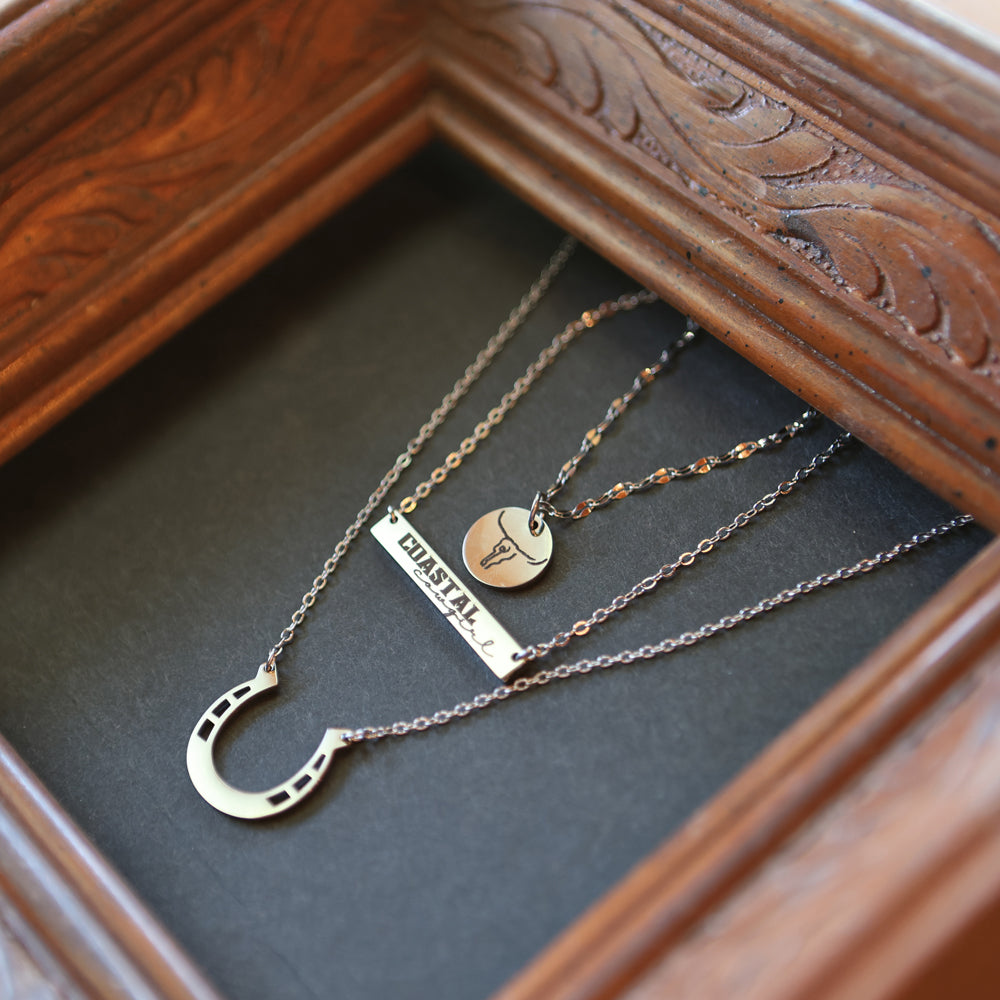 'Coastal Cowgirl' Bar Necklace