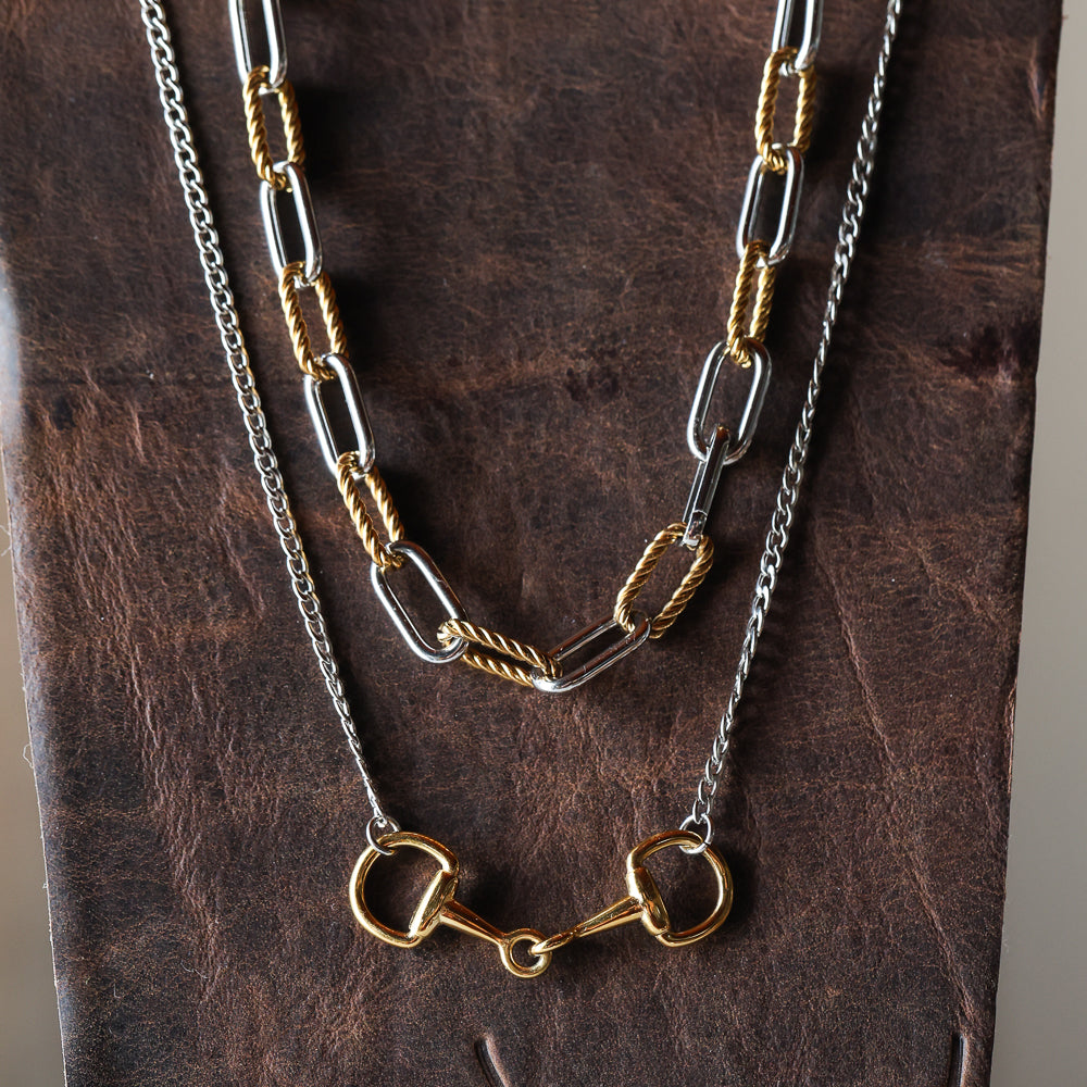 "Curb Chain" Choker Necklace