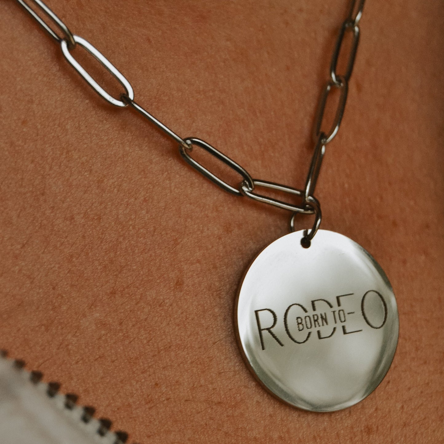 'Born To Rodeo' Pendant Necklace
