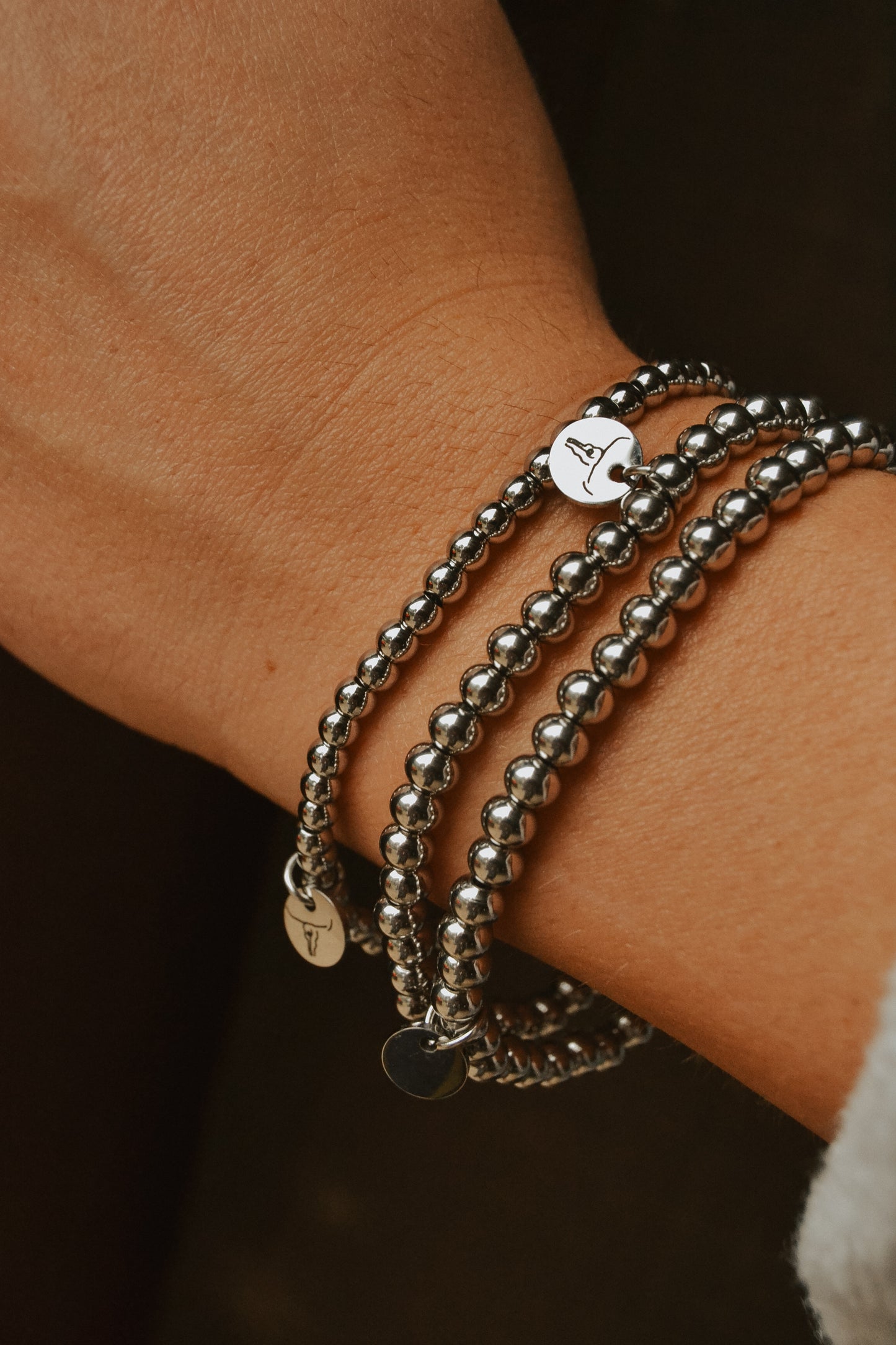 Triple Beaded Bracelet Set
