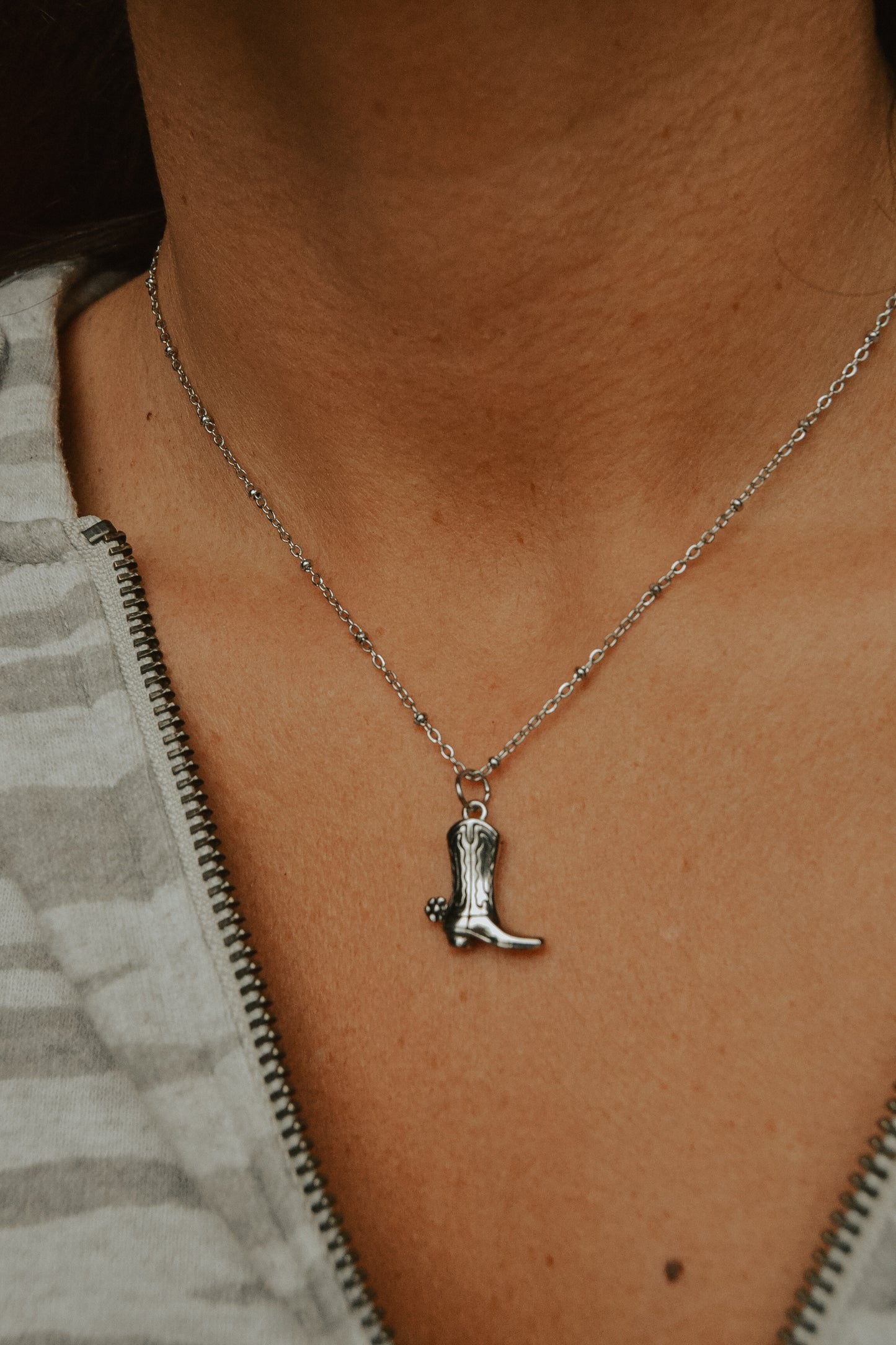 Dancing Boots Necklace