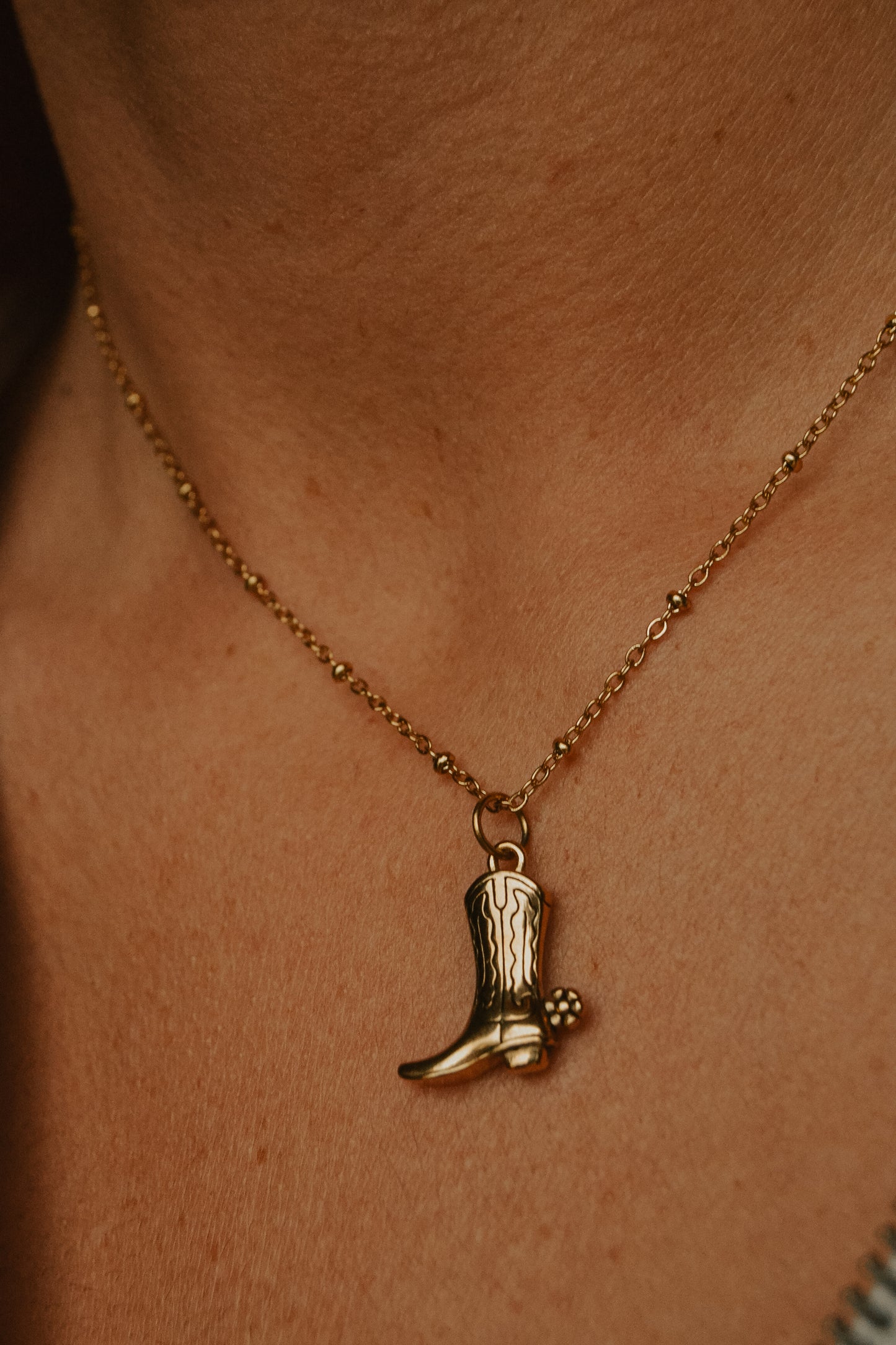 Dancing Boots Necklace