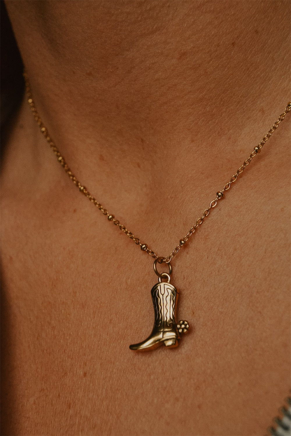 Dancing Boots Necklace