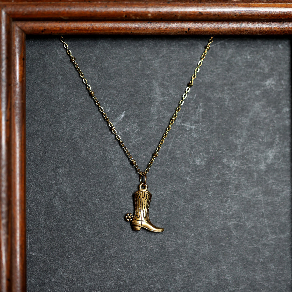 Dancing Boots Necklace