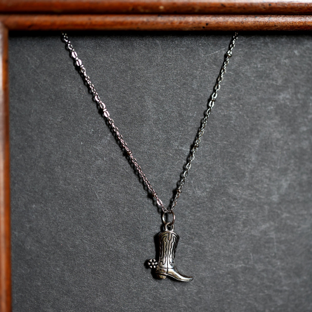 Dancing Boots Necklace
