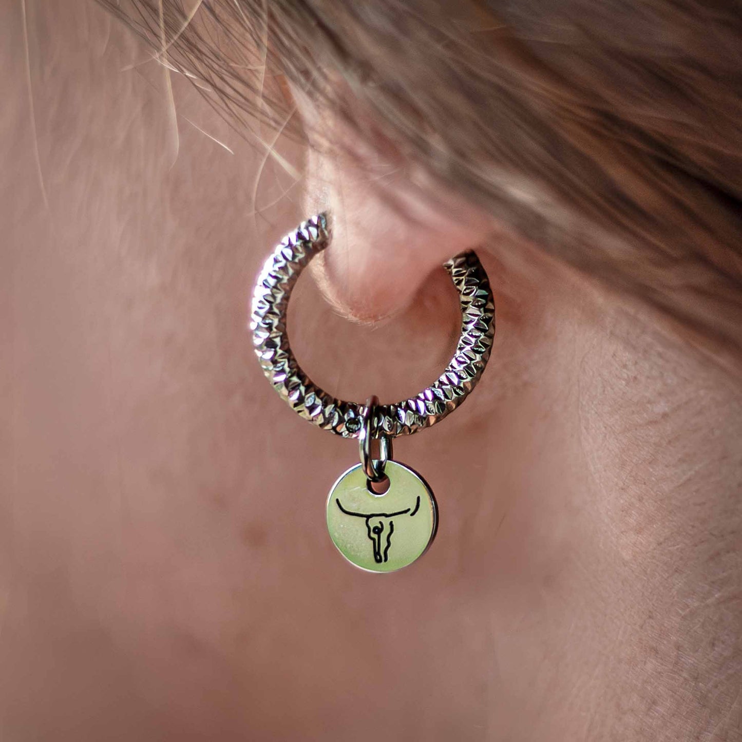 Icon Huggie Hoop Earring