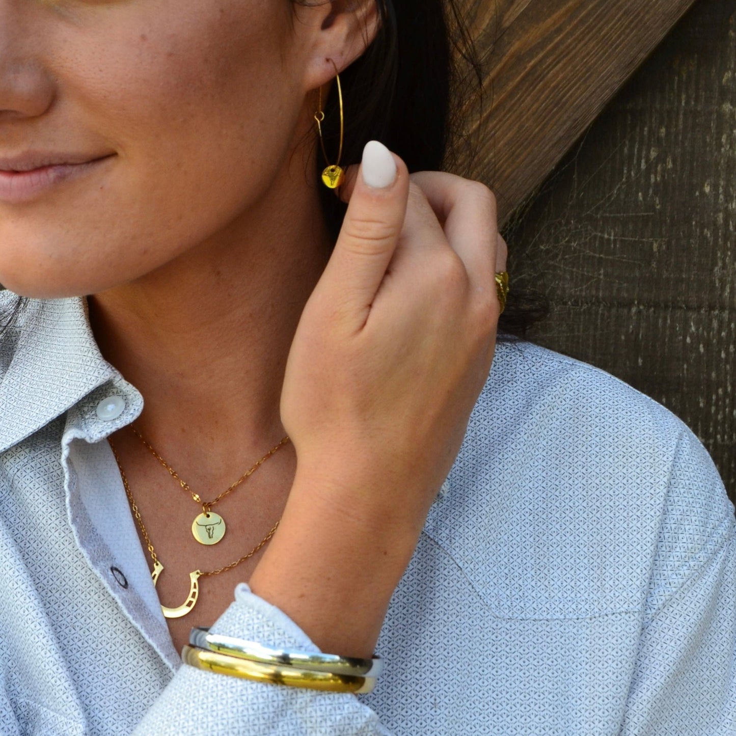 Icon Hoop Earrings
