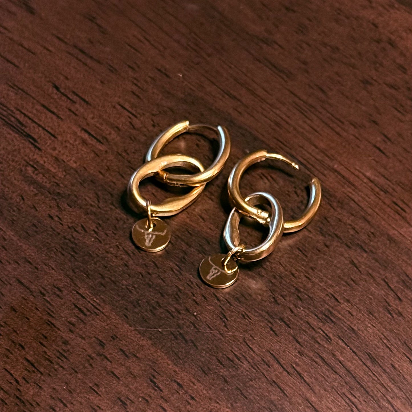 Icon Chain Link Earring