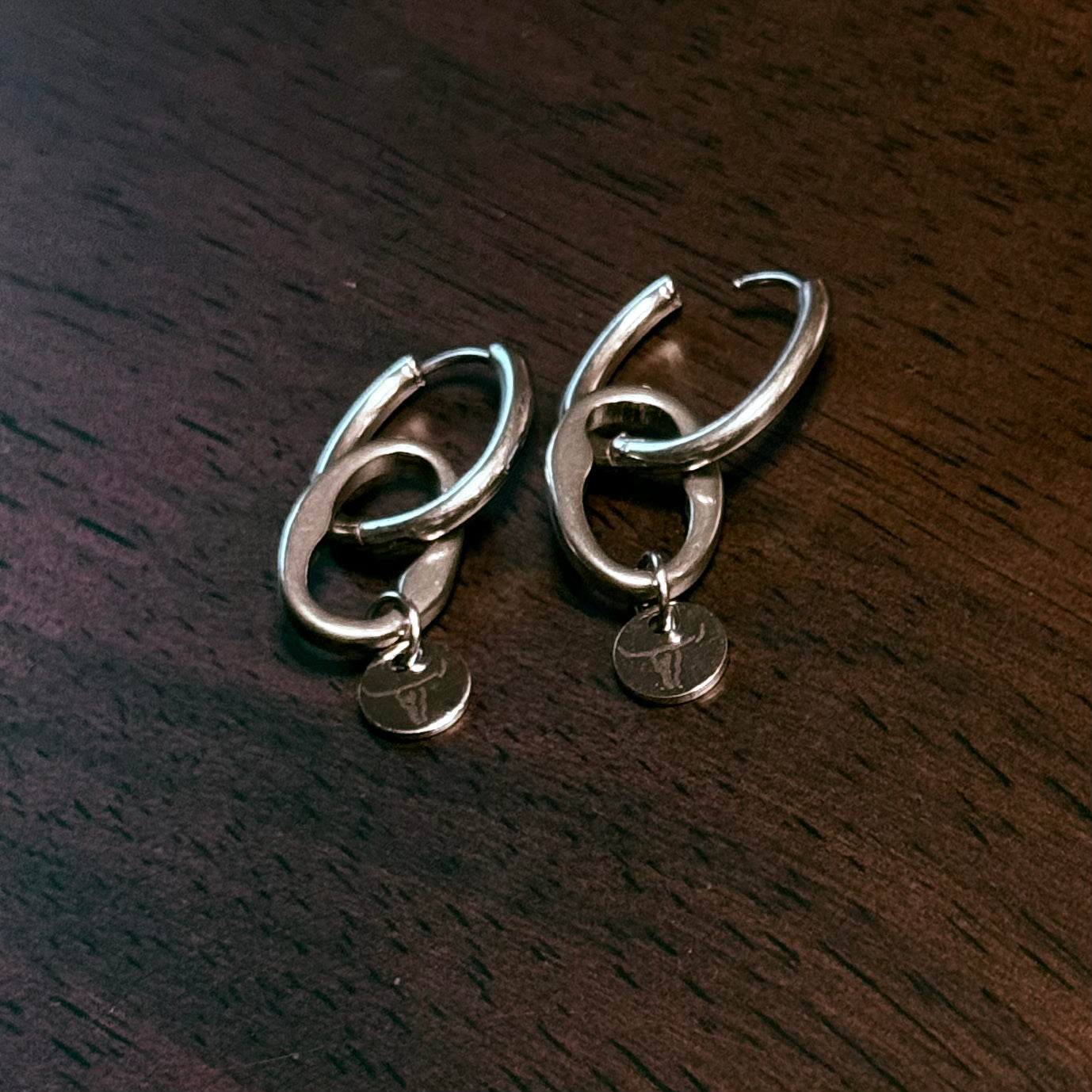 Icon Chain Link Earring