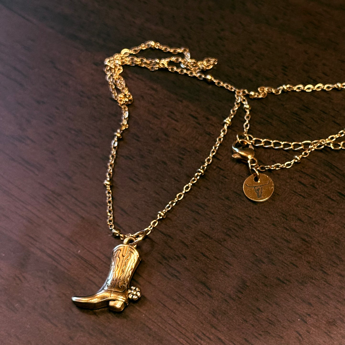 Dancing Boots Necklace