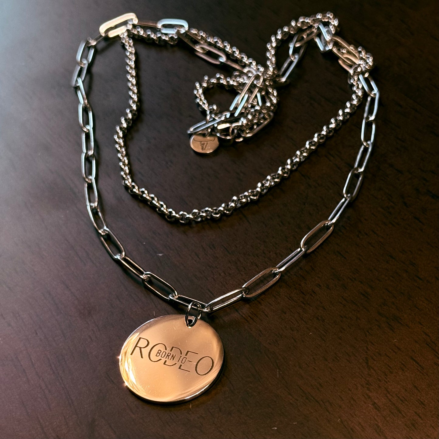 'Born To Rodeo' Pendant Necklace