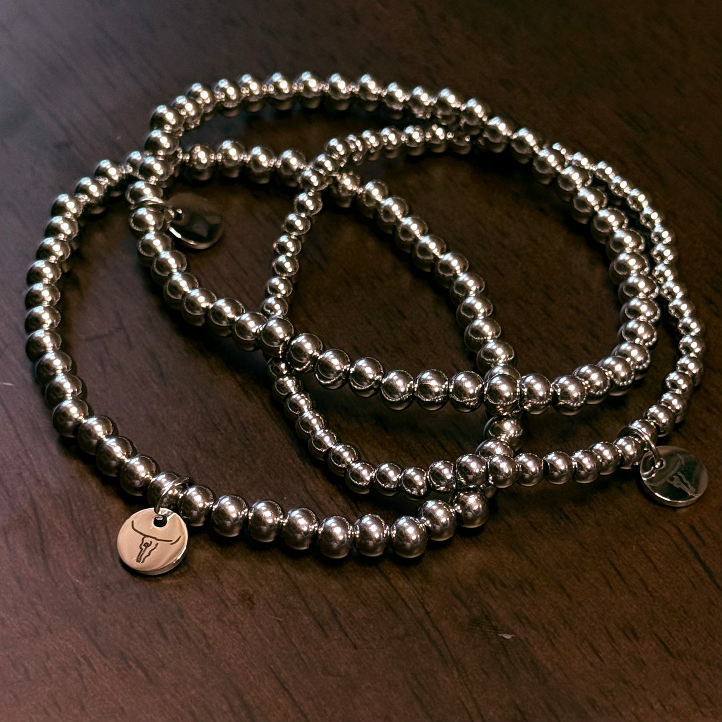 Triple Beaded Bracelet Set