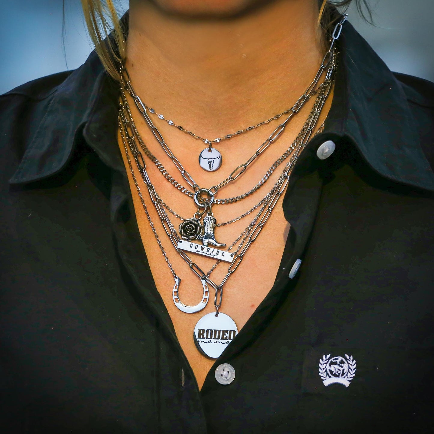 Dancing Boots Necklace
