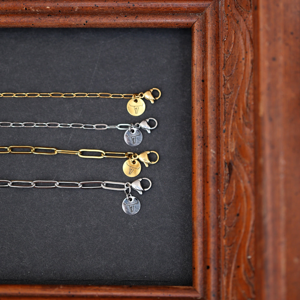 Dainty Paperclip Basic Chain