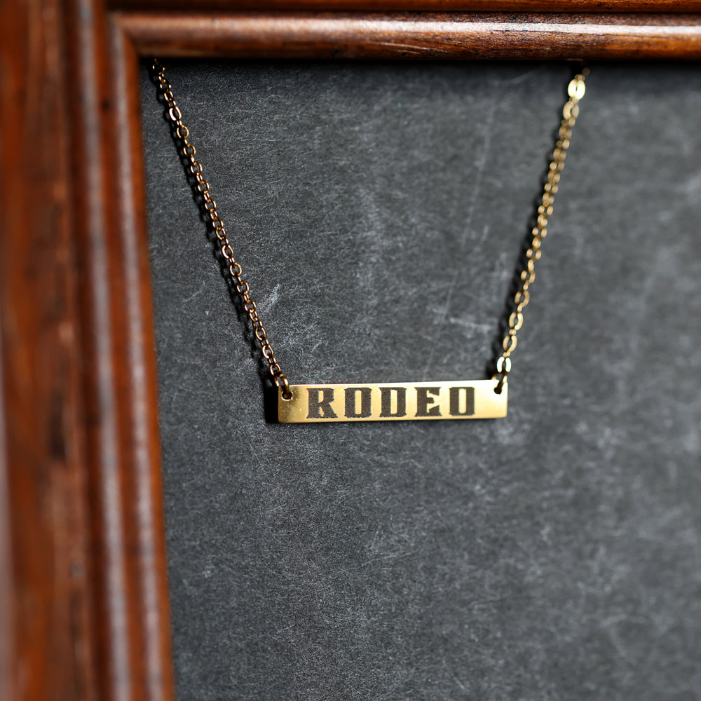 RODEO Bar Necklace