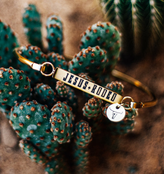 Jesus + Rodeo Bar Bracelet