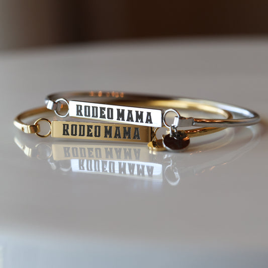 'Rodeo Mama' Bar Bracelet