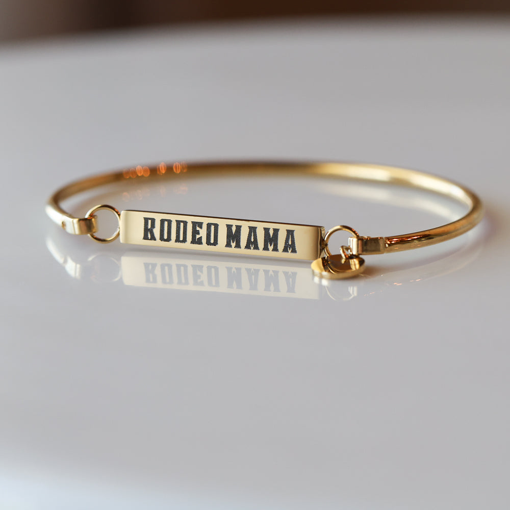 'Rodeo Mama' Bar Bracelet