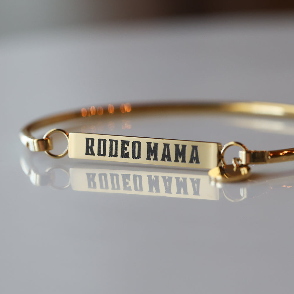 'Rodeo Mama' Bar Bracelet