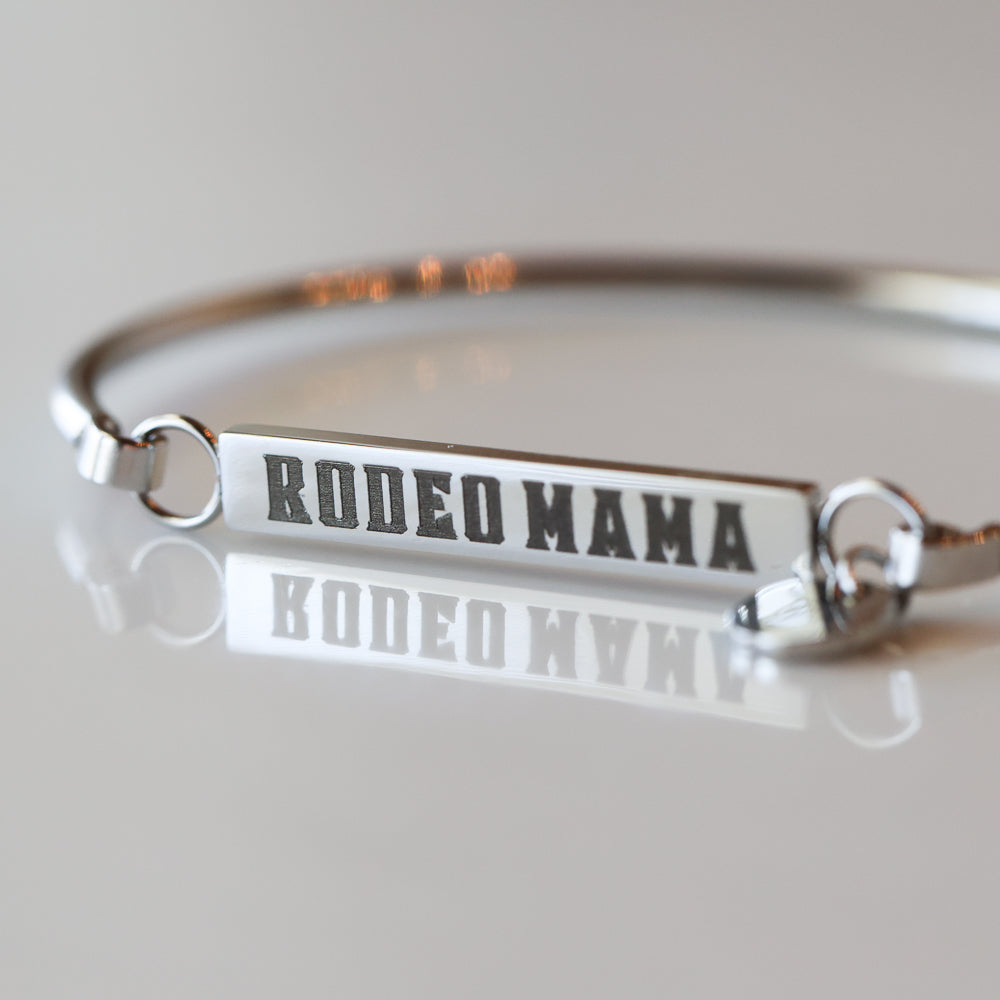 'Rodeo Mama' Bar Bracelet