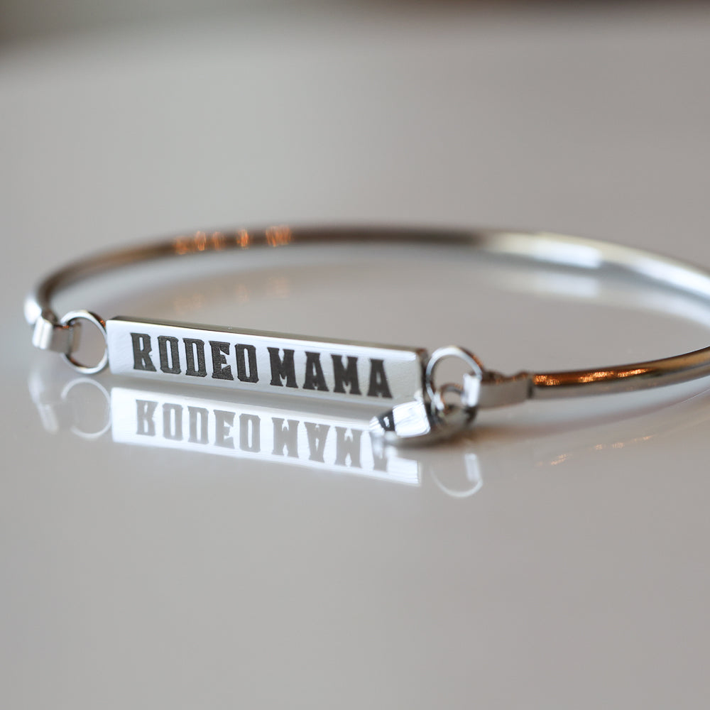 'Rodeo Mama' Bar Bracelet