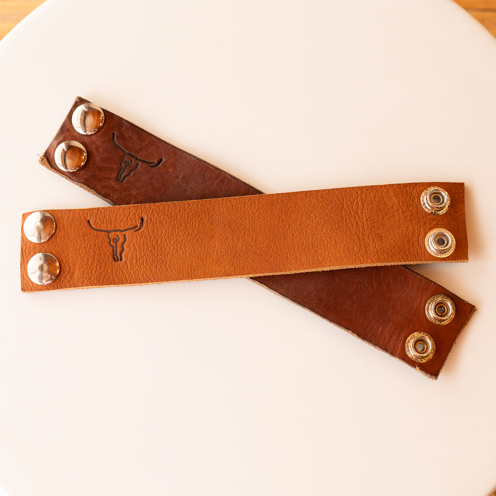 Icon Saddle Leather Cuff