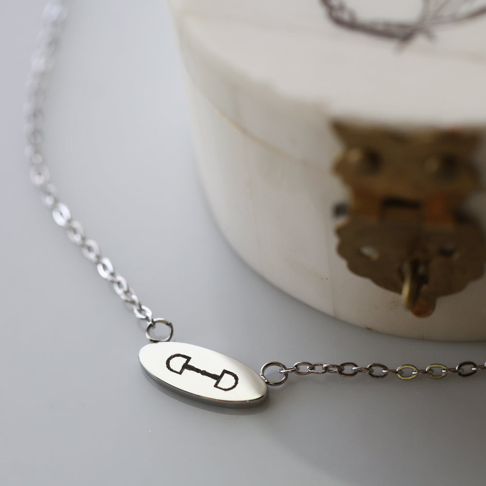 "The Annabelle" Dainty Snaffle Necklace