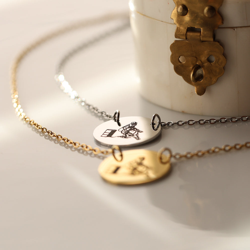 “Barrel Baddie” Pendant Necklace