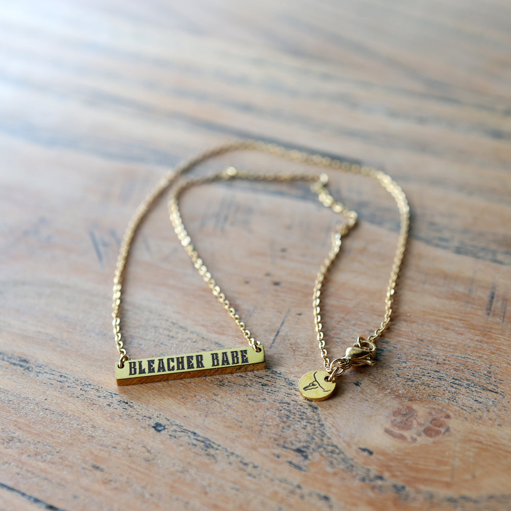 Bleacher Babe Bar Necklace