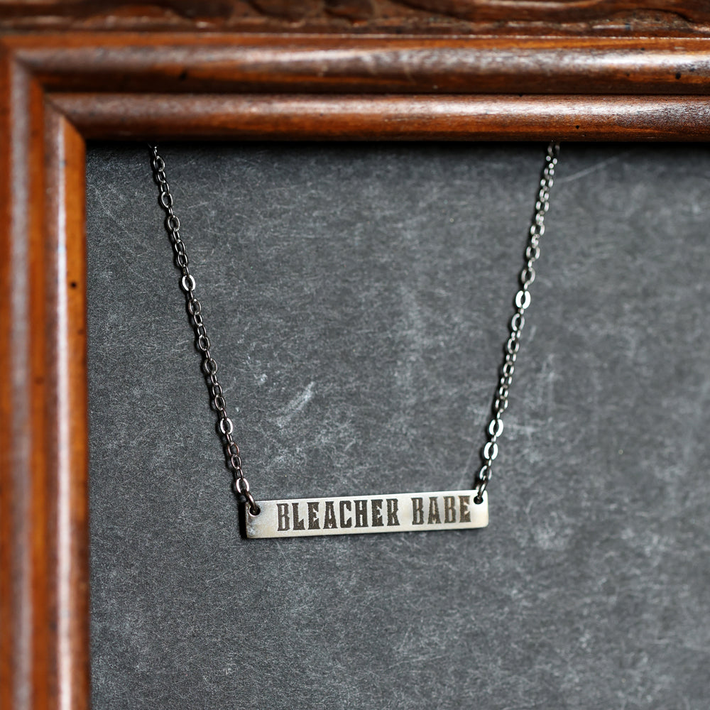 Bleacher Babe Bar Necklace