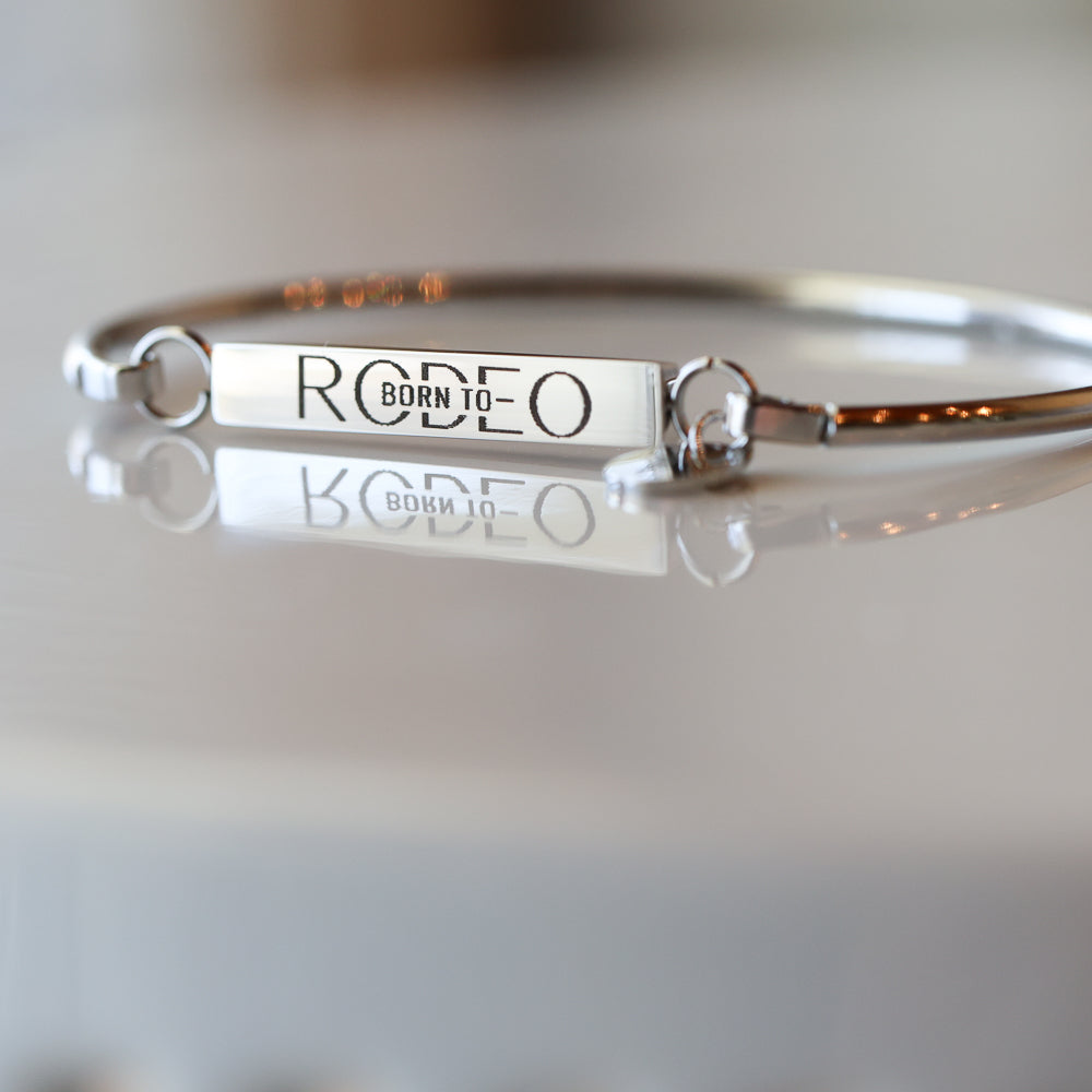 Born to Rodeo Bar Bracelet