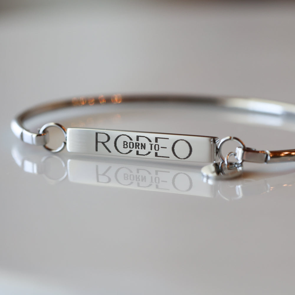 Born to Rodeo Bar Bracelet