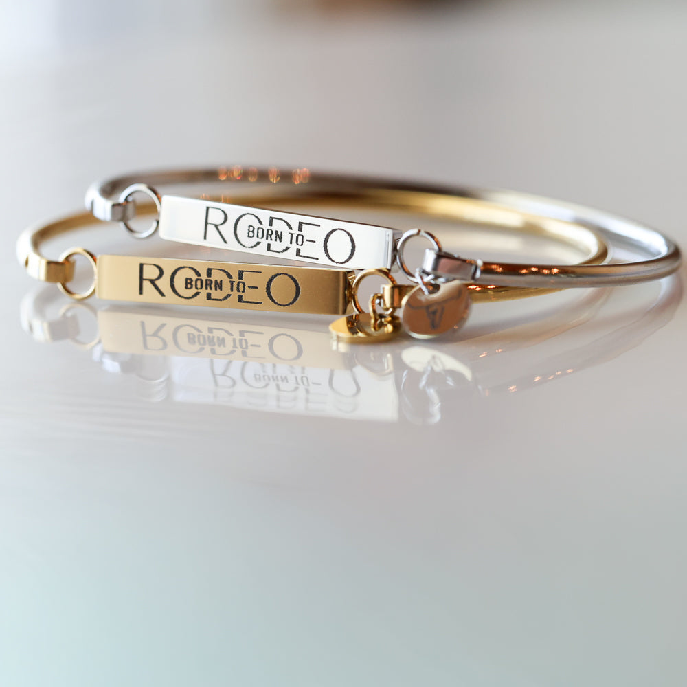 Born to Rodeo Bar Bracelet