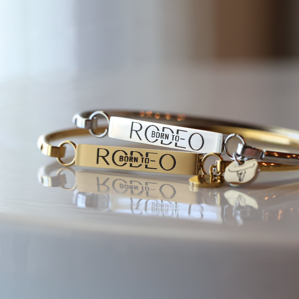 Born to Rodeo Bar Bracelet