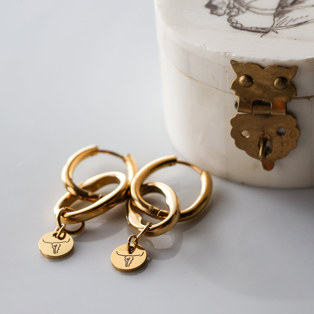 Icon Chain Link Earring