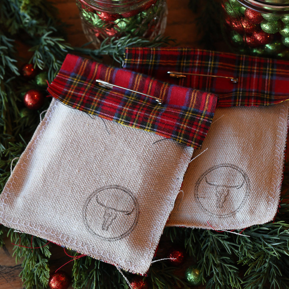 Additional Christmas Jewelry Gift Pocket and Pin