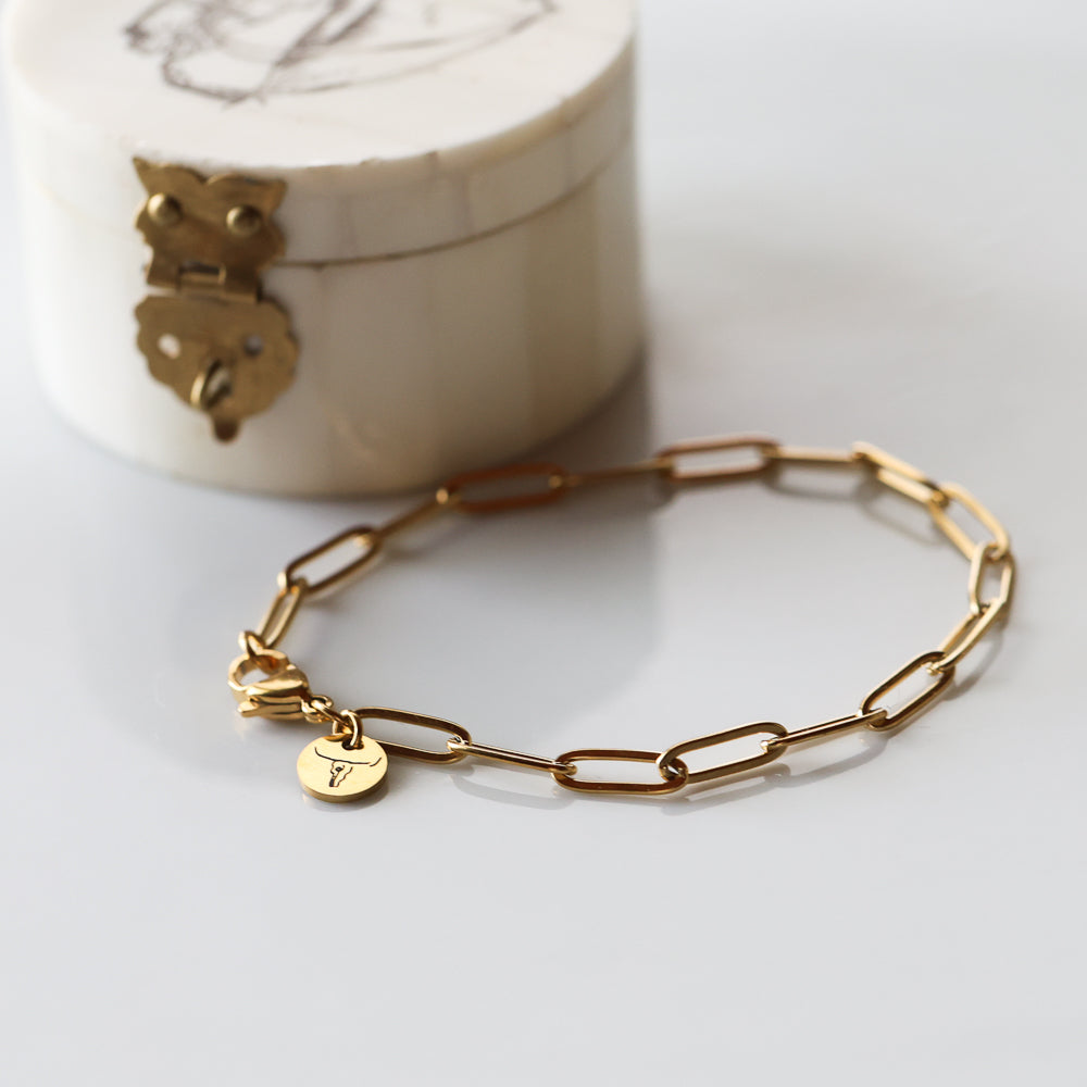Classic Paperclip Bracelet