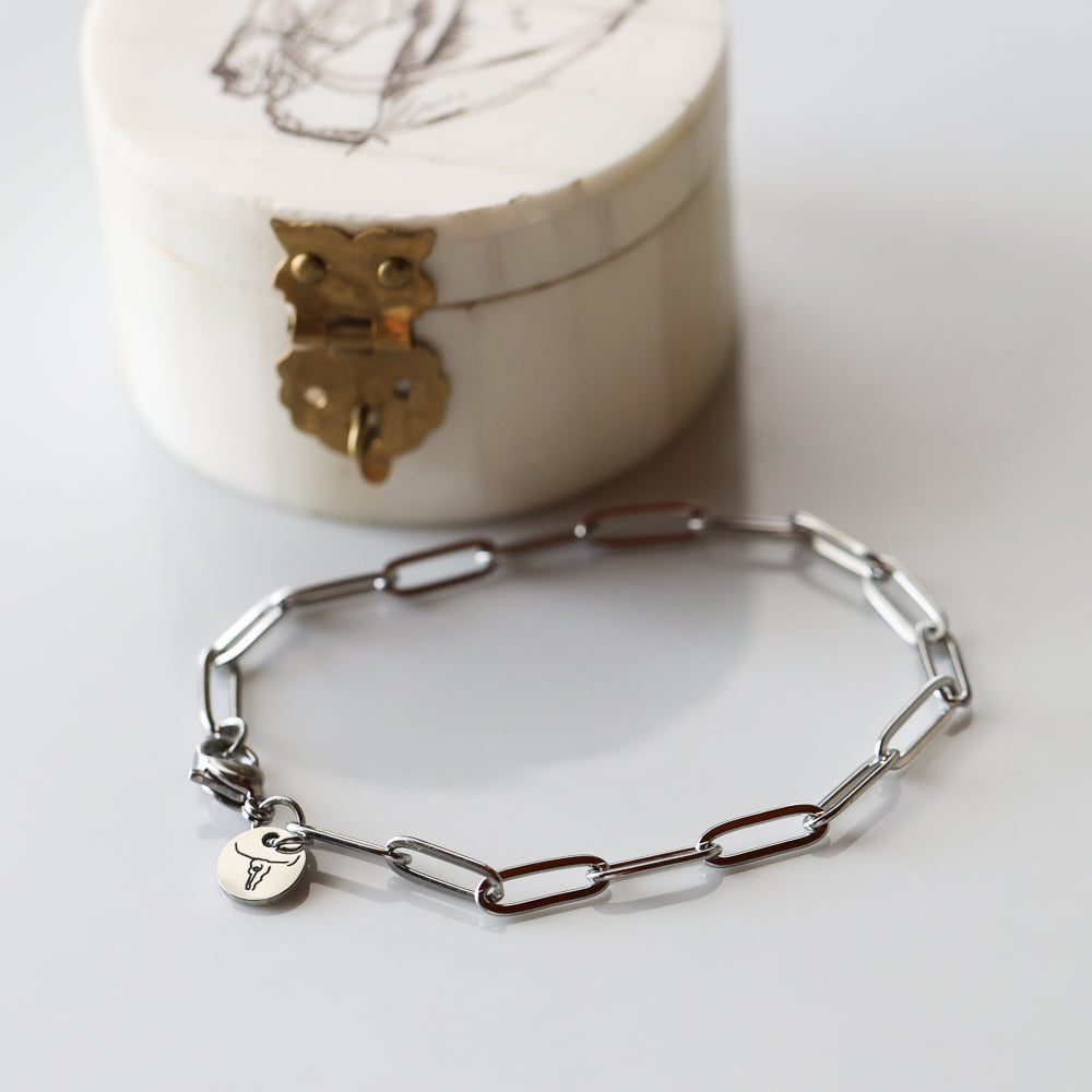 Classic Paperclip Bracelet