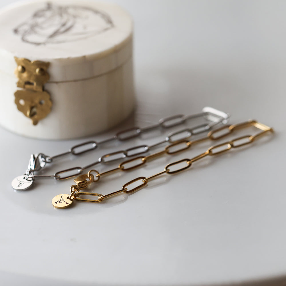 Classic Paperclip Bracelet