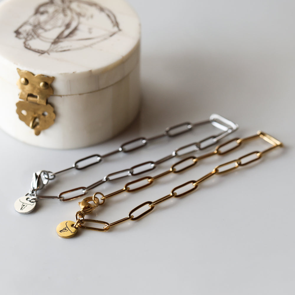 Classic Paperclip Bracelet