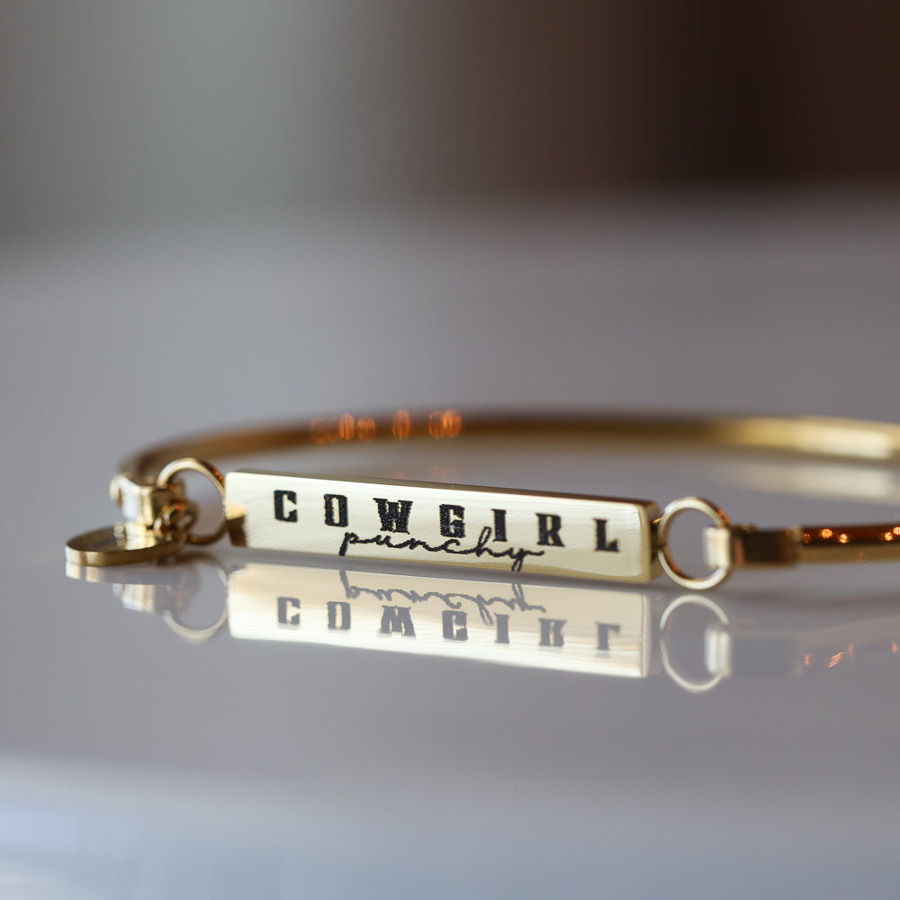Cowgirl Punchy Bar Bracelet