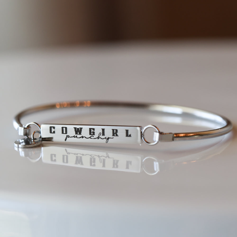 Cowgirl Punchy Bar Bracelet