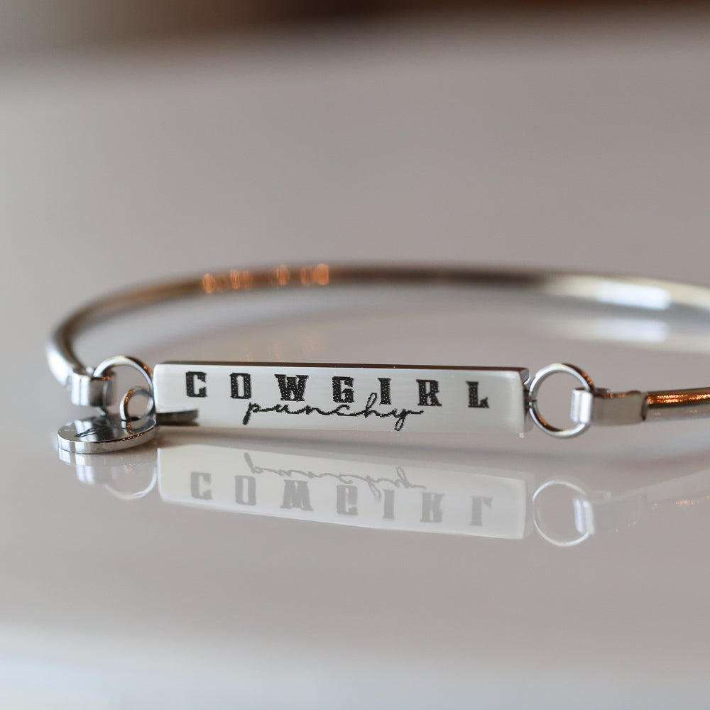 Cowgirl Punchy Bar Bracelet