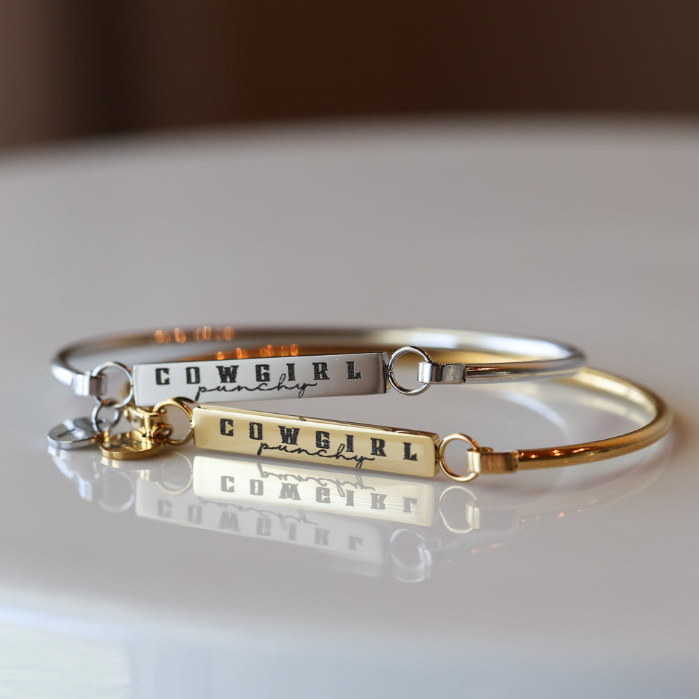 Cowgirl Punchy Bar Bracelet