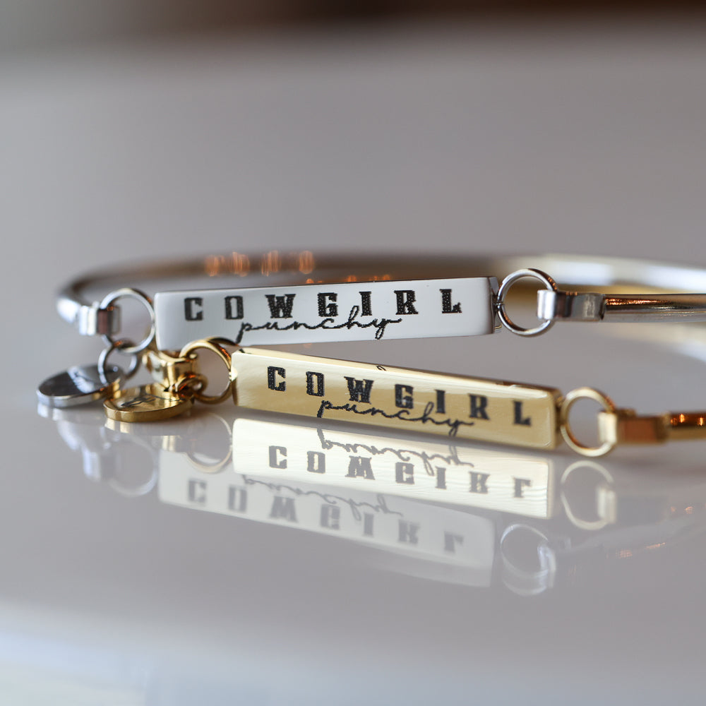 Cowgirl Punchy Bar Bracelet