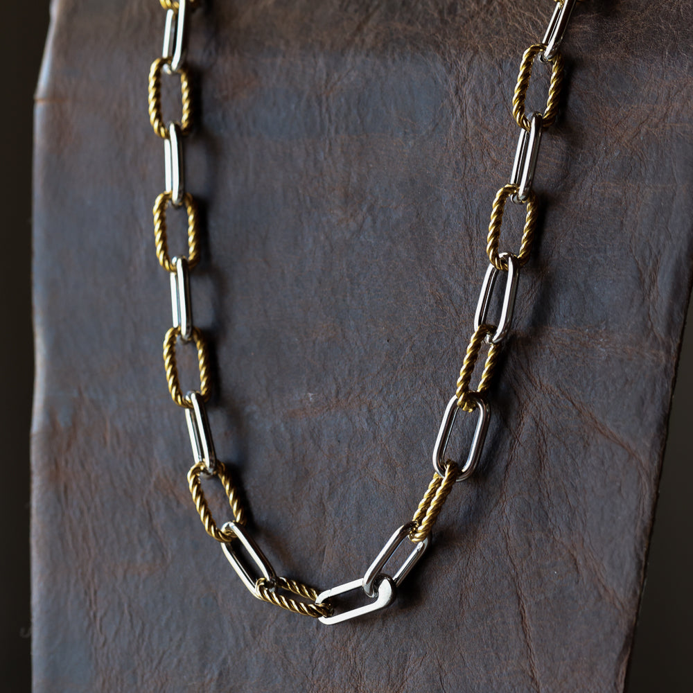 "Curb Chain" Choker Necklace